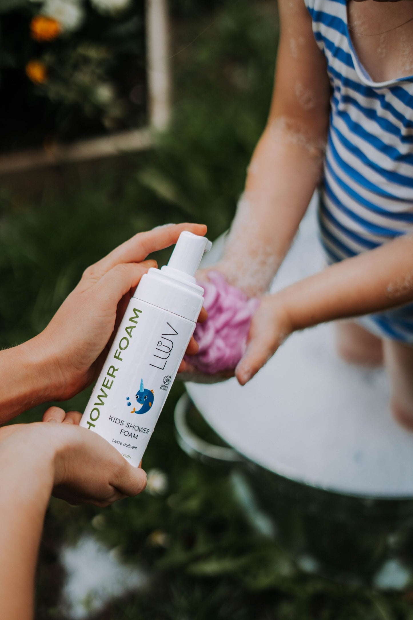 Kid's Shower Foam Pear COSMOS, 150ml