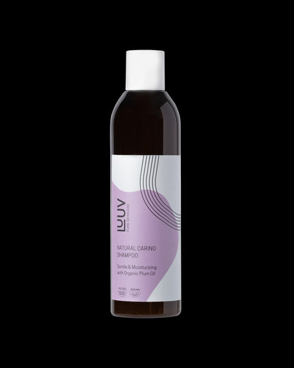Natural Nourishing Shampoo with Plum Oil, 250 ml