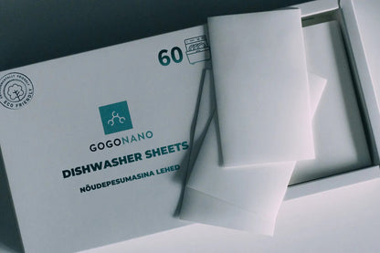 Dishwasher Sheets – Plastic-free, No Residue, 60 loads
