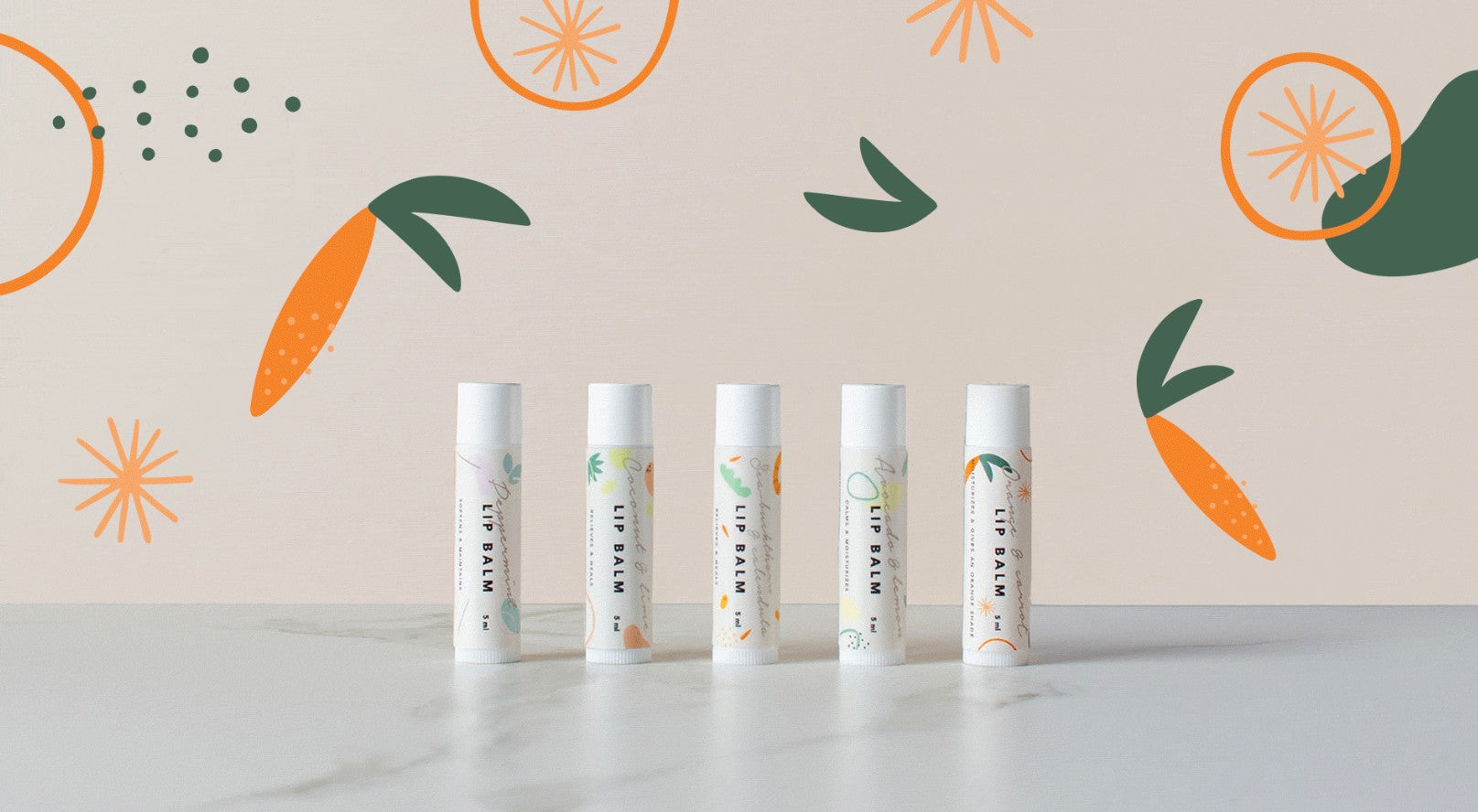 Lip Balm - Orange & Carrot